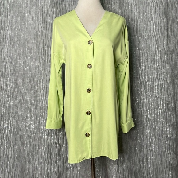 Soft Surroundings Wendy button front tunic - Picture 2 of 6